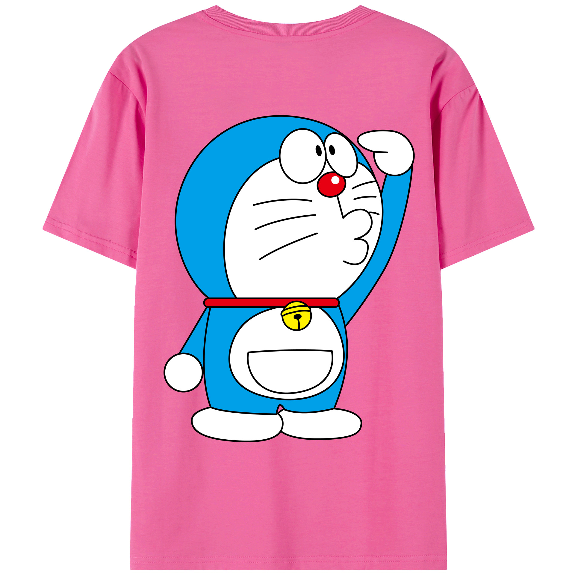 （画像用） ドラえもん Doraemon レディース半袖Tシャツ(バックプリント)